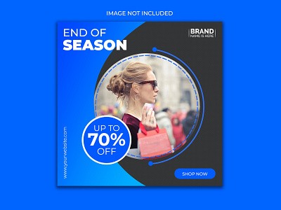 Fashion Sale Social Media Post Template