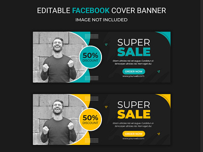 Special sale facebook social media banner template Premium Psd best design flyer design logo design social offer special vector