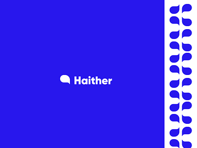 Haither logotype branding illustration logo logotype