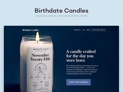 Birthdate Candles