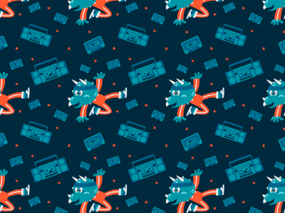 pattern triceratops dribble