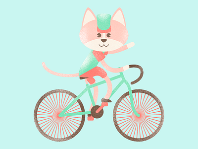 Le Tour cat affinity affinitydesigner affinityphoto cats character character design cycling digital illustration illustration pencildog