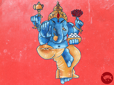 Lord Ganesha designs, themes, templates and downloadable graphic elements  on Dribbble