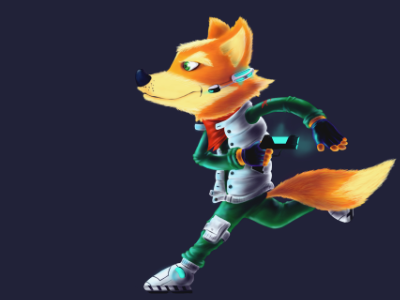 Fox McCloud Dribble affinity affinitydesigner affinityphoto character character design concept art design digital illustration fanart fantasy illustration nintendo pencildog starfox