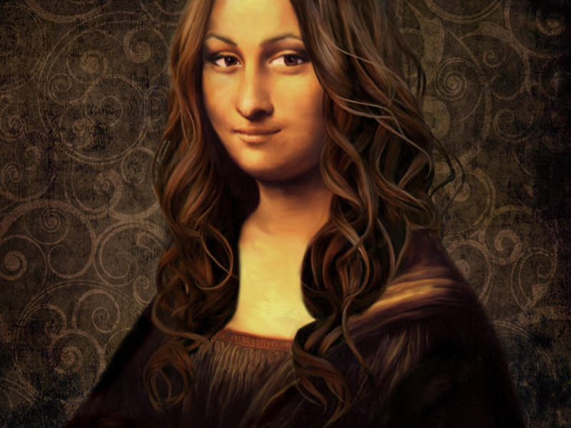 How to Draw The Mona Lisa — Courtney Marie Taylor