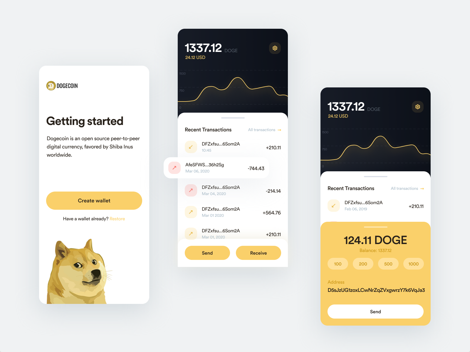 dogecoin app support
