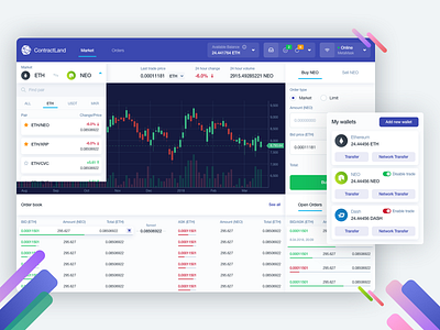 Cryptocurrency exchange 💰 bitcoin blockchain crypto currency dashboard ethereum exchange trade trading