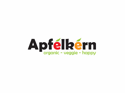 Apfelkern branding design logo vector