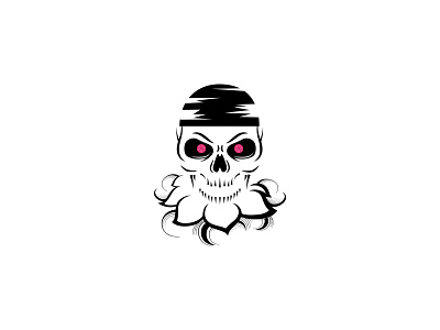 Dribbble Skull