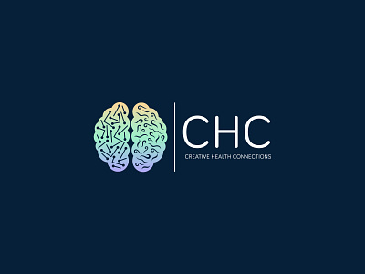 CHC branding health logo mind vector