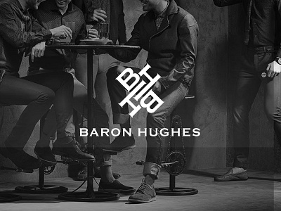 Baron Hughes branding clothing brand design icon lettermark logo vector