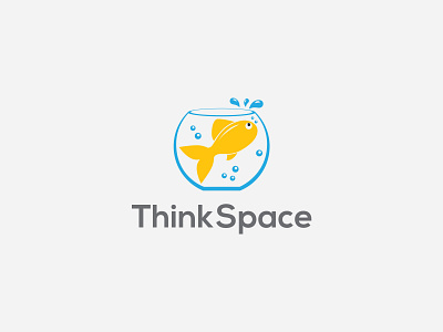 ThinkSpace design illustration logo vector