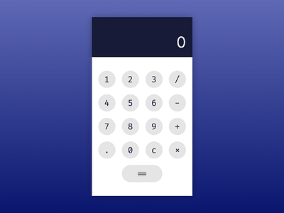 Calculator Concept