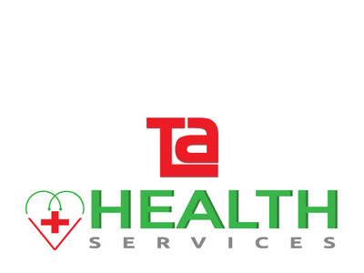 Health Services. artwork branding design flat graphic design identity illustration illustrator lettering logo logos minimal typography vector