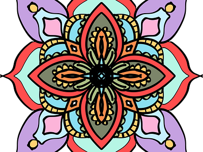 Colorful Mandala mandala