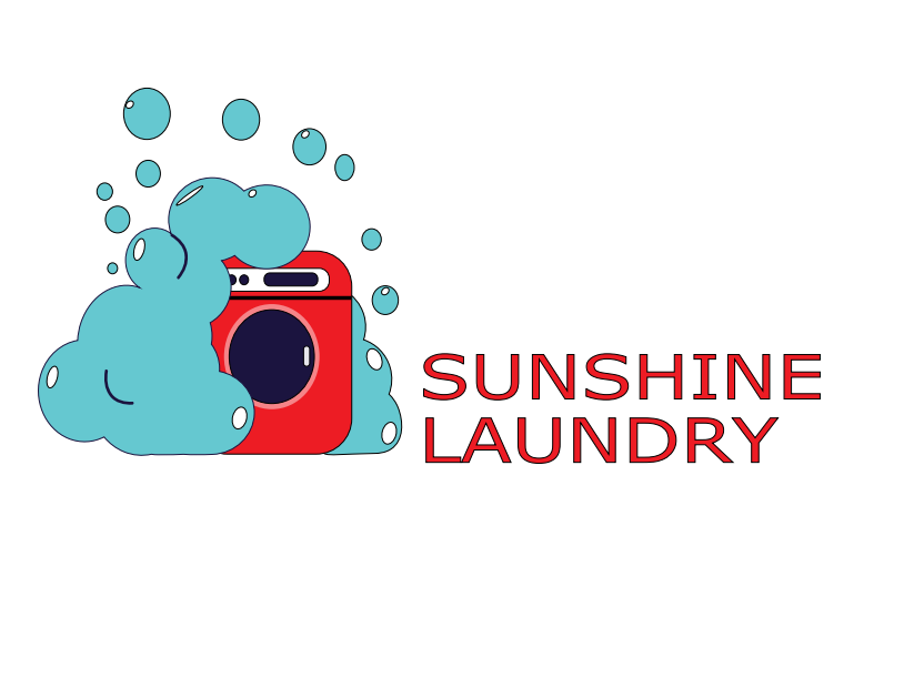 laundromat company logo by Marcos Valdez on Dribbble