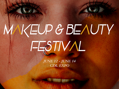 Cosmetics expo poster