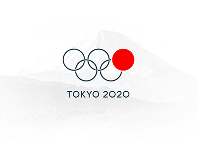 Tokyo 2020 logo concept 2020 branding games logo olympics winter