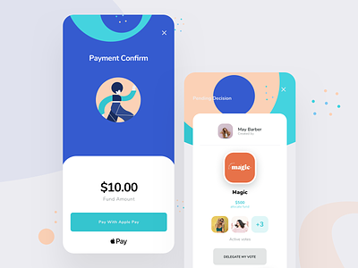 Payment & Pending Decision Screens