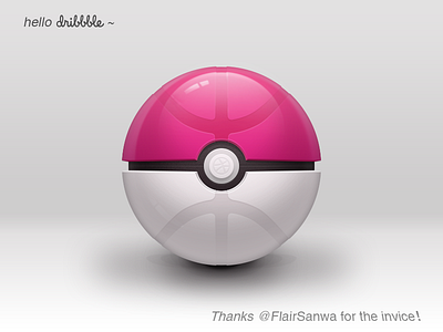 Dribbble Ball ball dribbble hello pokemon