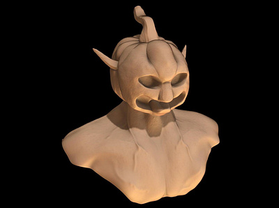 Speed Sculpting - Halloween 3d art digital sculpting mudbox
