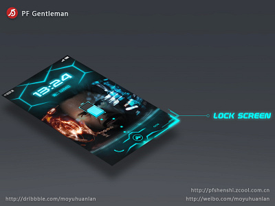Iron Man Theme-Lock screen gui icon iron lock man screen theme themes ui