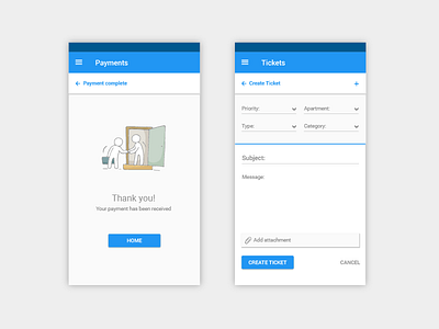 Building Management - UI Design