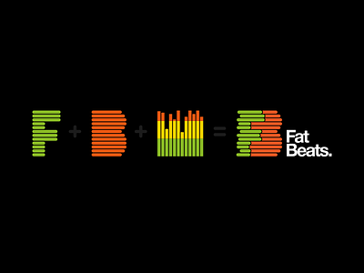 fat beats legend beats decibel equalizer fat helvetica hip hop legend logo music