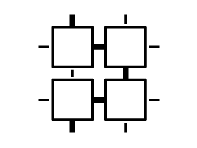 Path/Directions Icon chart directions flow gps icon navigation path