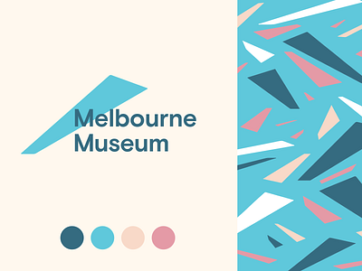 Melbourne Museum Concept concept flat logo melbourne rebrand rebranding