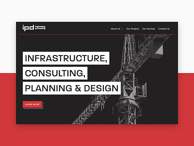 IPD Consulting consulting craft engineering ui website wip