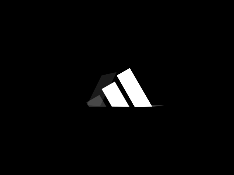 Infinite adidas animation corporate growth infinite logo motion origami sports unfold