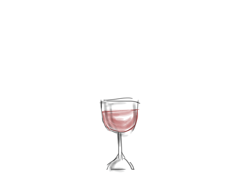 PS cell animation #experiment animation cell draft frame glass photoshop wine