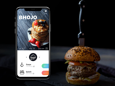 Food App Wip app design experience food interaction iphone10 mockup rating ui user ux visual