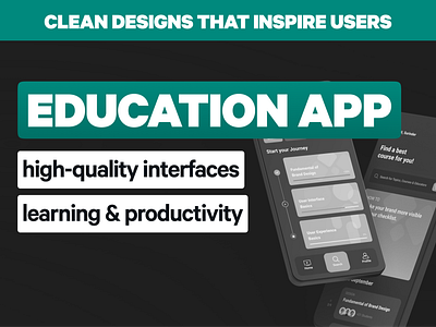 Education App Design app app design design deutsch education educative german learn learning school ui uiux ux
