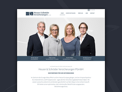 heuser-schroder.be Concept concept sketch app webdesign