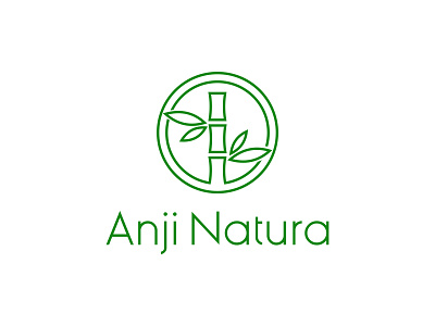 Logo for Bamboo natural products bamboo bamboo logo brand brand design brand identity branding design eco friendly ecommerce green green logo logo minimalistic nature vector