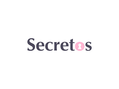 Logo for Sex Shop "Secretos" bdsm brand brand design brand identity branding design lock logo secret secrets sex sex shop vector