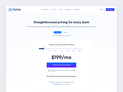 FlyData website