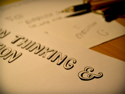 Handwritten Typography handwritten paper sketch typeface typography