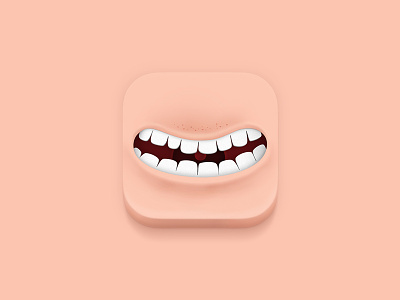 May I Smile App app icon mouth smile teeth