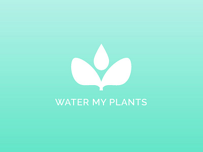 Water My Plants app brand logo plants water