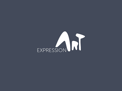 Expression Art - Everything together :) art brand branding expression gallery logo
