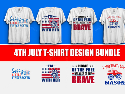 4th july t shirt design bundle free download