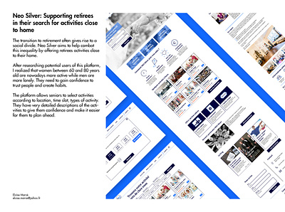 Neo Silver ui ux web
