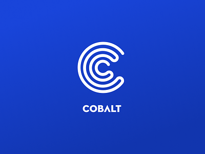 cobalt branding illustration logo typography