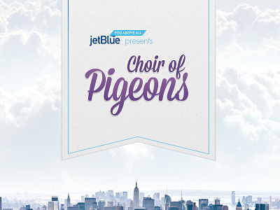 Pigeon Choir typography