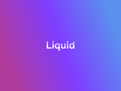 Liquid Logo Sketch