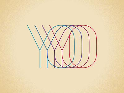 YoYoYoYo typography vector