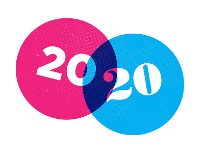 2020 illustration typography vector